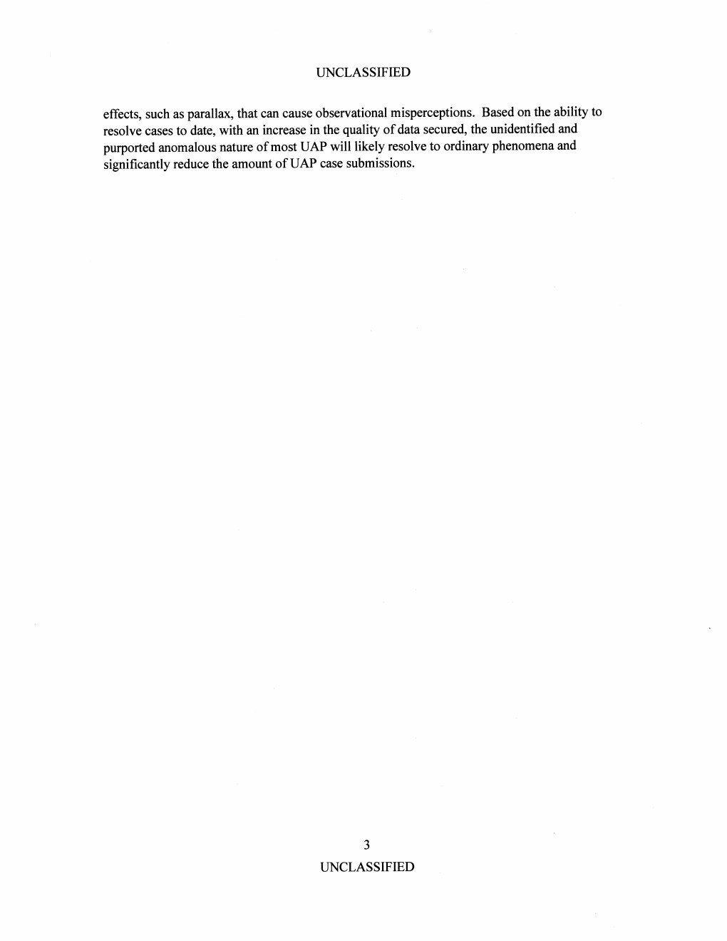 FY2023 UAP年次報告公式PDFの4ページ