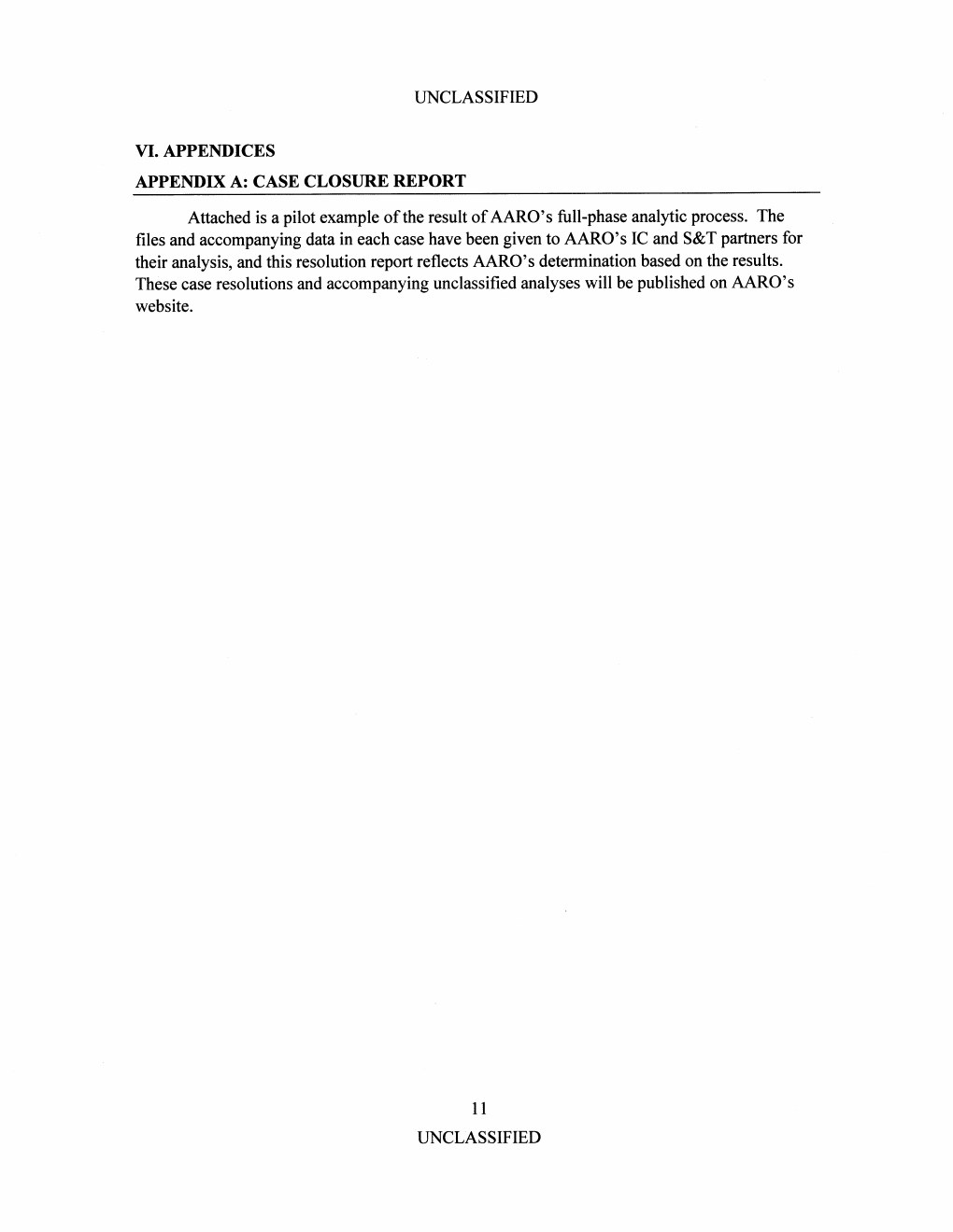 FY2023 UAP年次報告公式PDFの12ページ