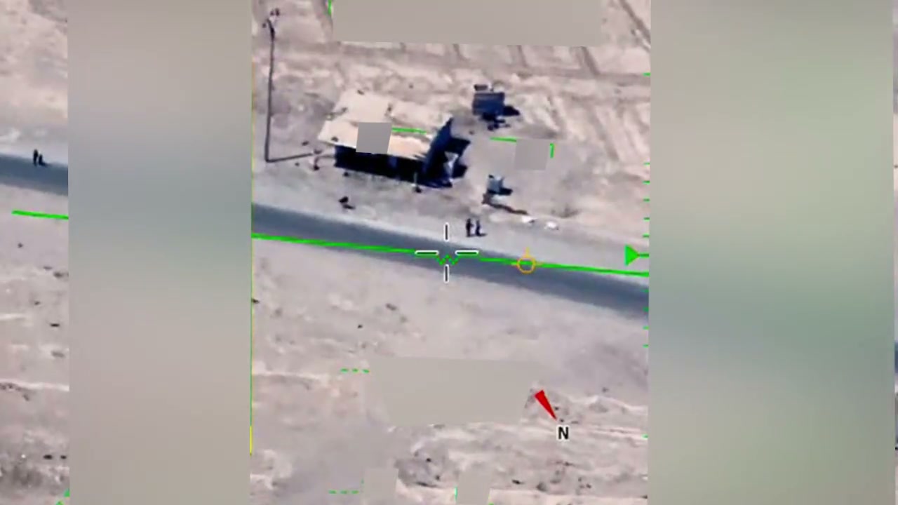 MQ-9公式映像に現れた中東の銀色球状物体