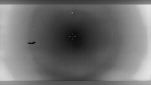 MQ-9が別のMQ-9を撮影した公式赤外線映像
